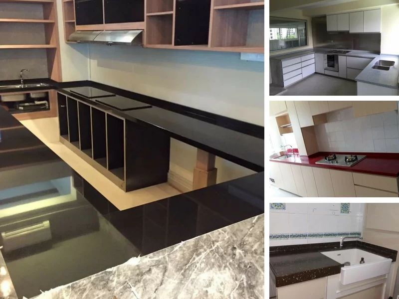 3S Solid Surface Countertop Designs