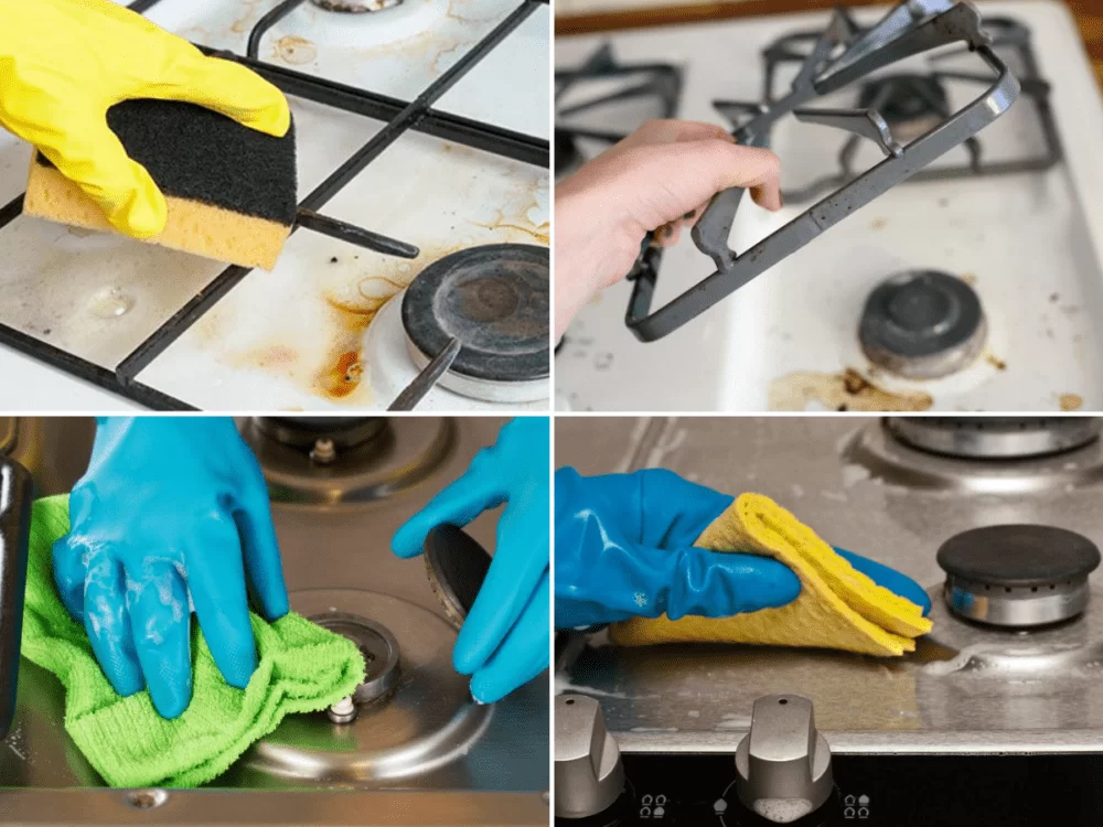 stovetop cleaning-deep clean