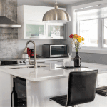 Deep Clean Your Kitchen With These Techniques Before Your Cny Open House Waterfall Counter Kitchen Design