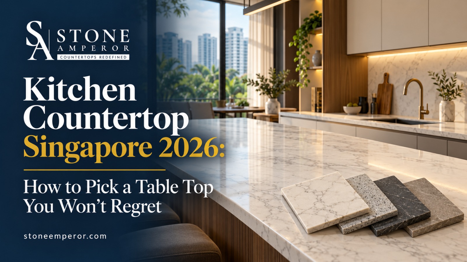 Kitchen Countertop Singapore 2026: How To Pick A Table Top You Won'T Regret Kitchen Countertop Singapore 2026: How To Pick A Table Top You Won'T Regret