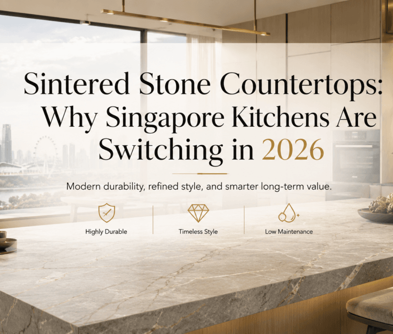Sintered Stone Countertops: Why Singapore Kitchens Are Switching In 2026 Sintered Stone Countertops Sg
